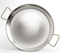 Garcima Stainless Steel Paella Pan (15 inches/ 38 cm) - Beauty and Blossom