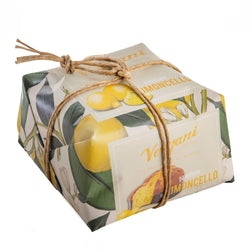 Vergani Italian Limoncello Panettone Christmas Holiday Cake with Candied Lemo...