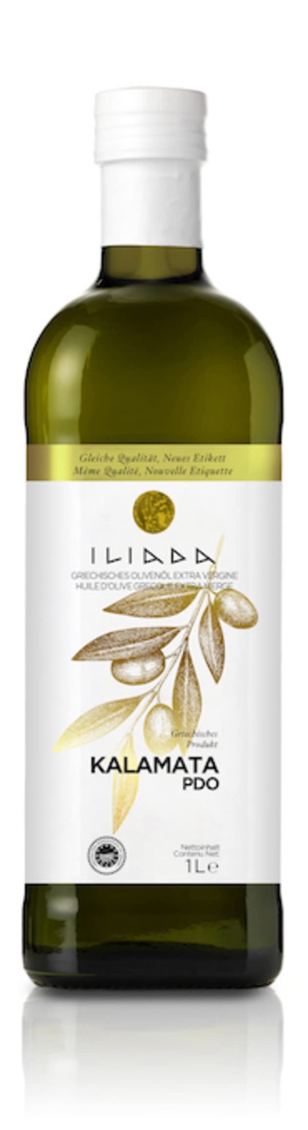 Iliada Kalamata Extra Virgin Olive Oil 1L - Beauty and Blossom