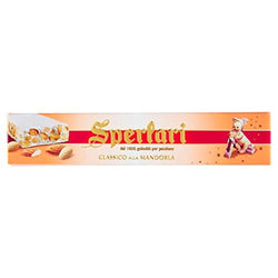 Sperlari Classic Hard Nougat Candy, Italian Torrone with Almonds, 5.29 Ounces...