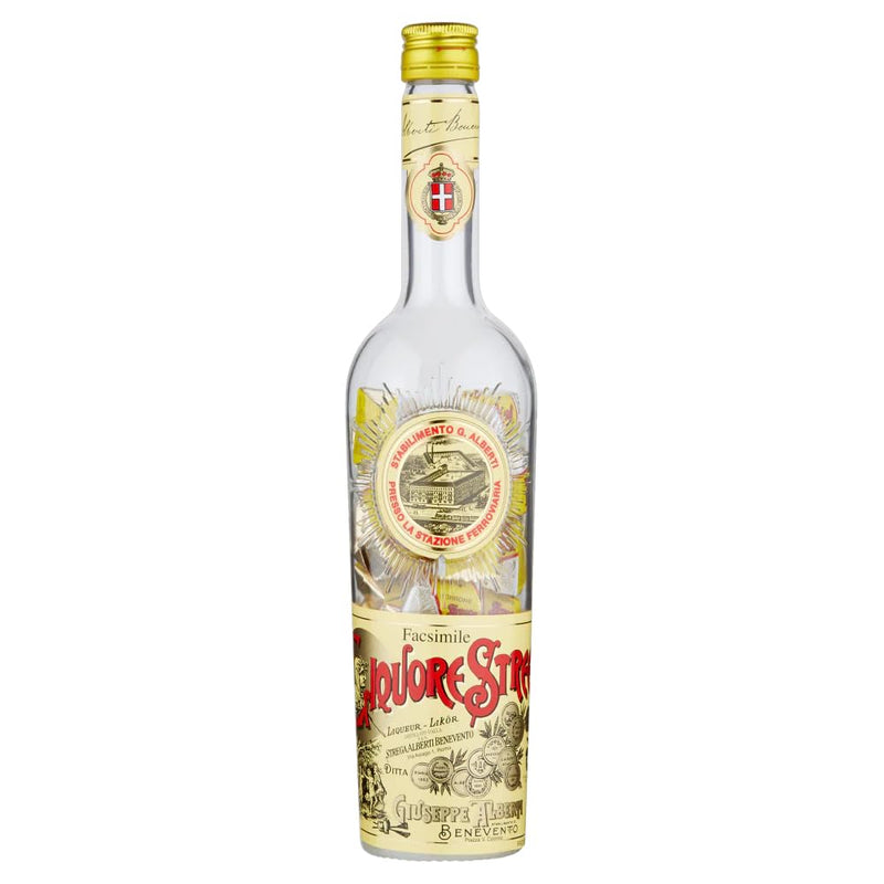 Strega Mini Hard Nougat, Torroncini Bottle, 350g - Beauty and Blossom