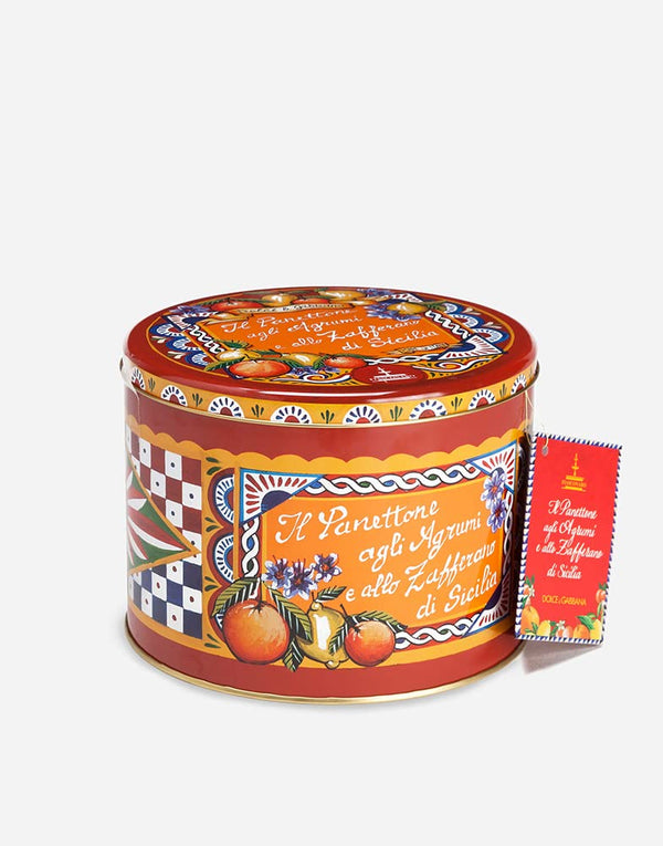 Fiasconaro Dolce & Gabbana Christmas Cake Panettone, Citrus Candied Fruit Saf...