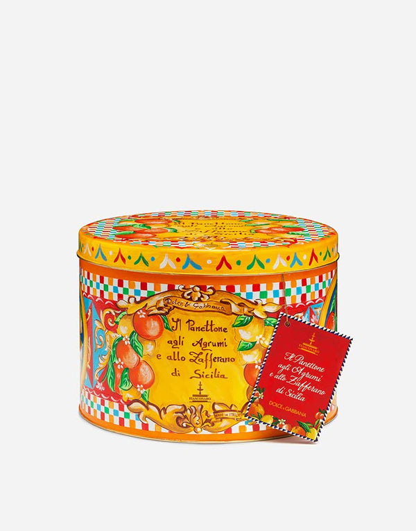 Fiasconaro Dolce & Gabbana Christmas Cake Panettone, Citrus Candied Fruit Saf...