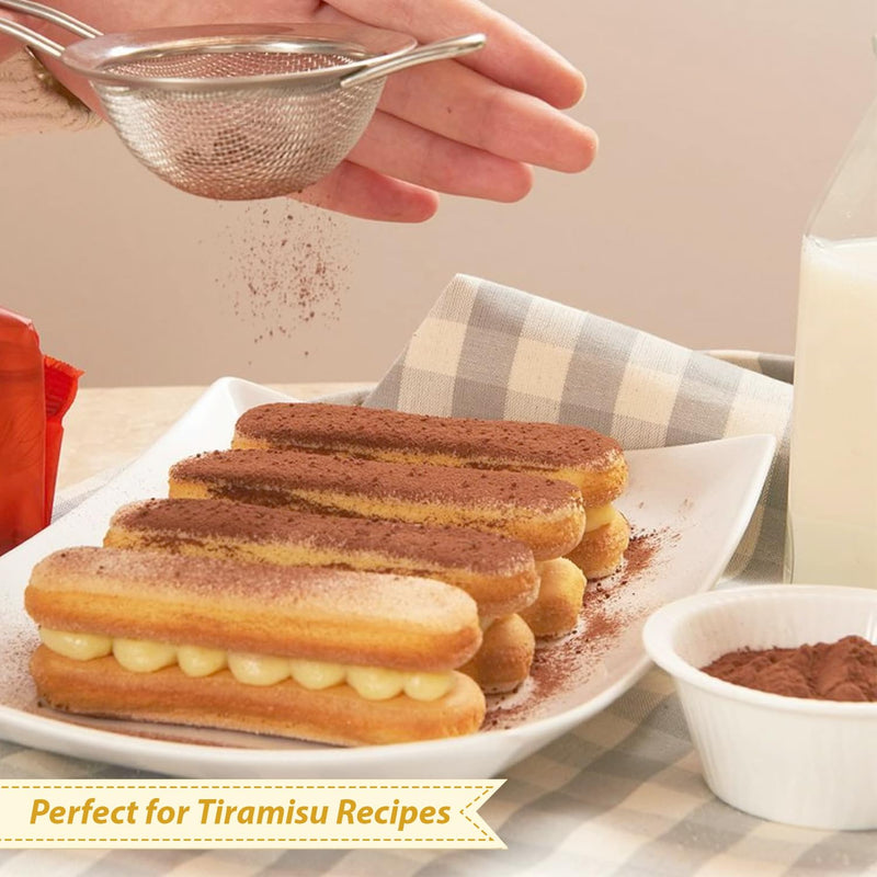 Savioardi, Mont Blanc Lady Fingers for Tiramisu, Old World Champagne Finger B... - Beauty and Blossom