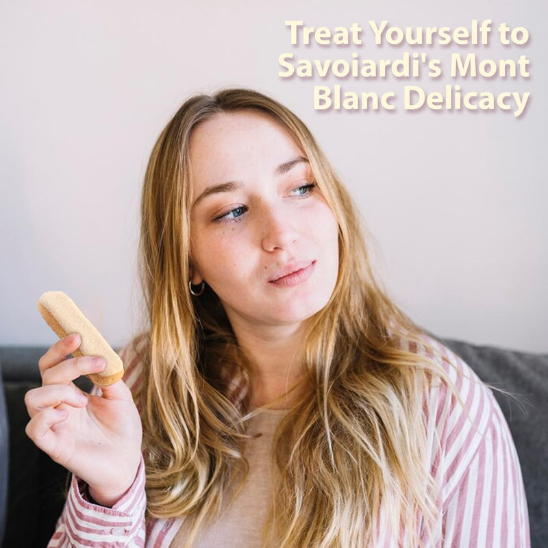 Savioardi, Mont Blanc Lady Fingers for Tiramisu, Old World Champagne Finger B... - Beauty and Blossom