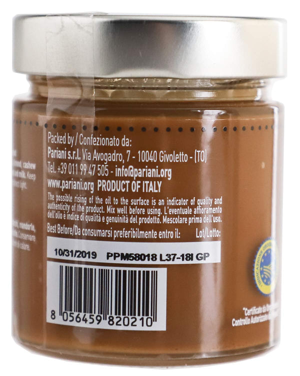 Pariani 100% Pure Unsweetened Hazelnut Paste from Italy 180 Gram - Beauty and Blossom