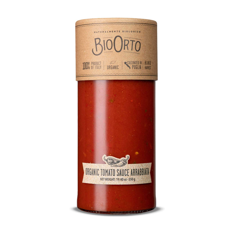 BioOrto Organic Sugo Arrabbiata Pasta Sauce 580ml