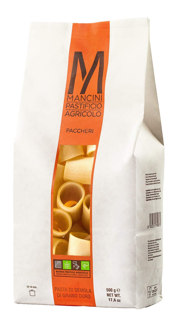 Pasta Mancini Paccheri 500 Gram