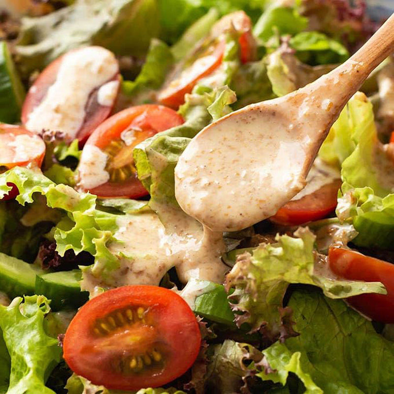 Golden Creamy Roasted Sesame Salad Dressing - Kingoma Authentic Japanese Mari...
