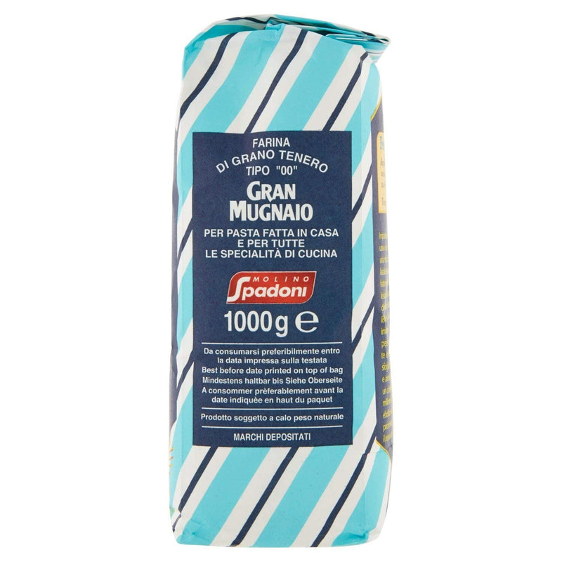 Molino Spadoni Gran Mugnaio Soft Wheat Flour Type "00" 1kg 35.27oz - Beauty and Blossom