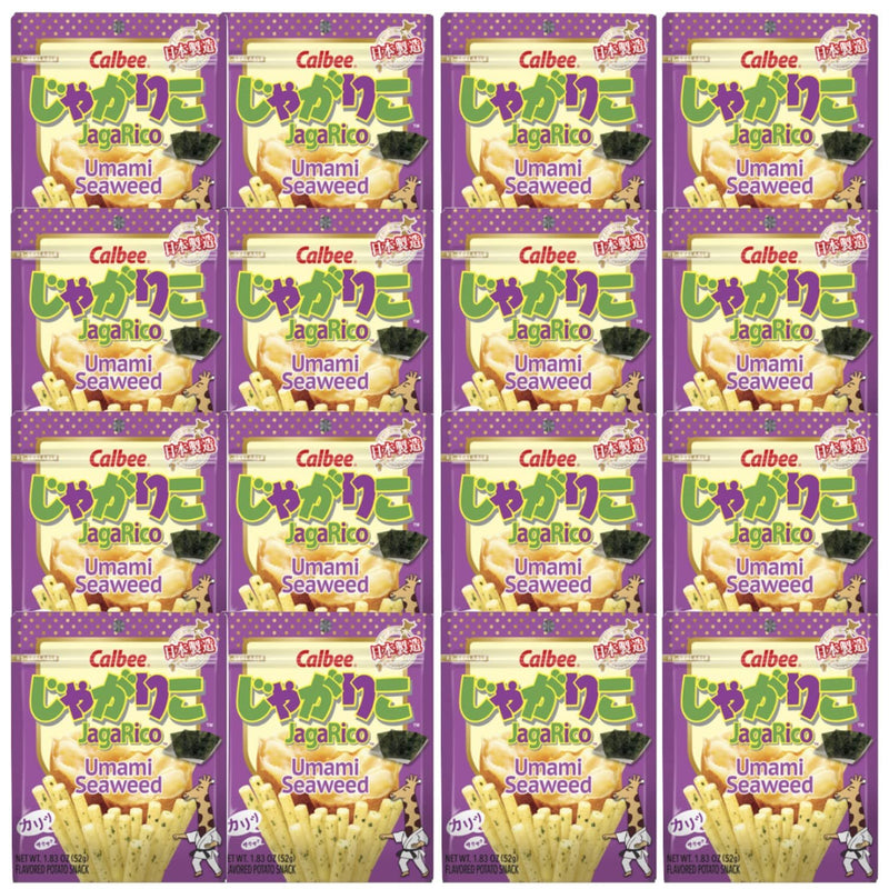 Calbee Japan Jagarico Umami Seaweed (Pack of 12)