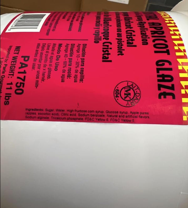 Cristal Apricot Glaze - 11 lb
