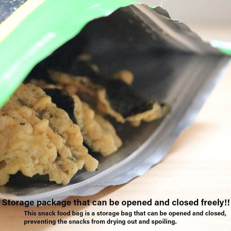 NORITEN Japanese Snacks Tempura Seaweed Snacks Made in Japan (Wasabi, 10.58OZ)