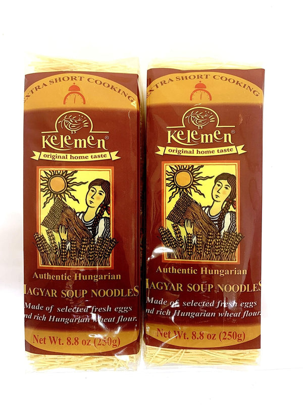 Kelemen Authentic Magyar Soup Noodles 250g (Pack of 2)… - Beauty and Blossom