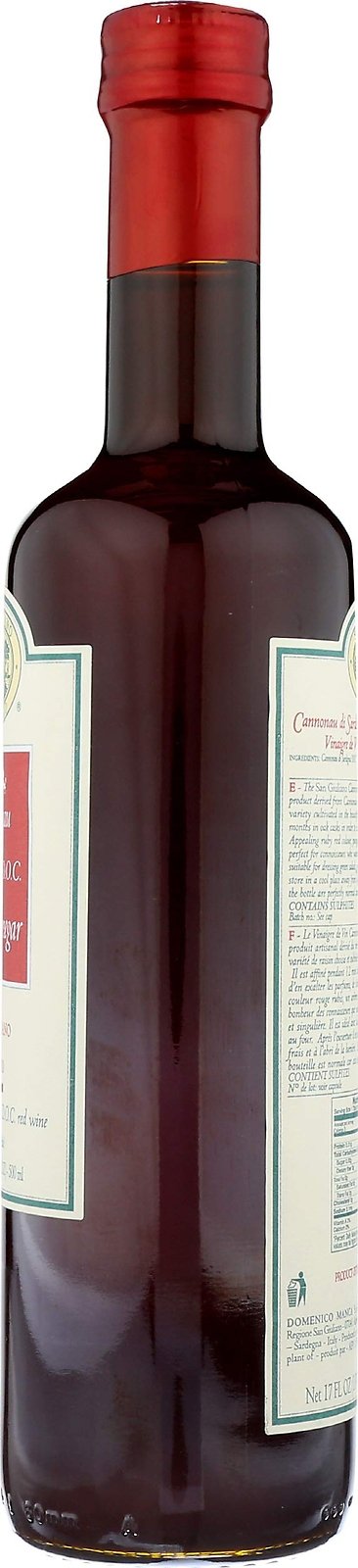 San Giuliano Cannonau Wine Vinegar, 17-Ounce