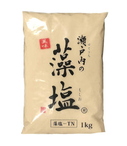 [瀬戸内の藻塩] Setouchi No Moshio (Seaweed Salt), Japan Premium Imported - 35.2 Oz - Beauty and Blossom