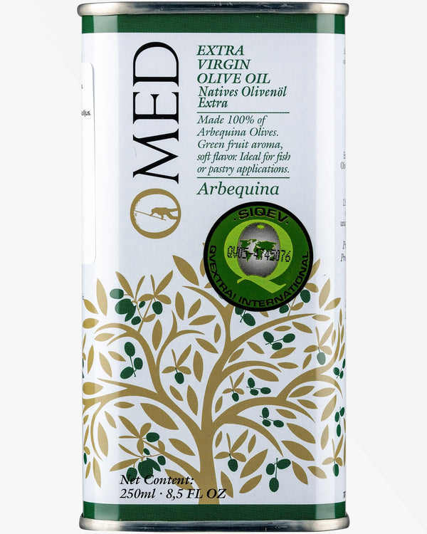 O-Med Arbequina Extra Virgin Olive Oil - 250 Ml - Beauty and Blossom