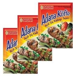 Basak, Adana Kofte, Acili Sis Kebap harci Spices, 3 pack of 65g each pouch