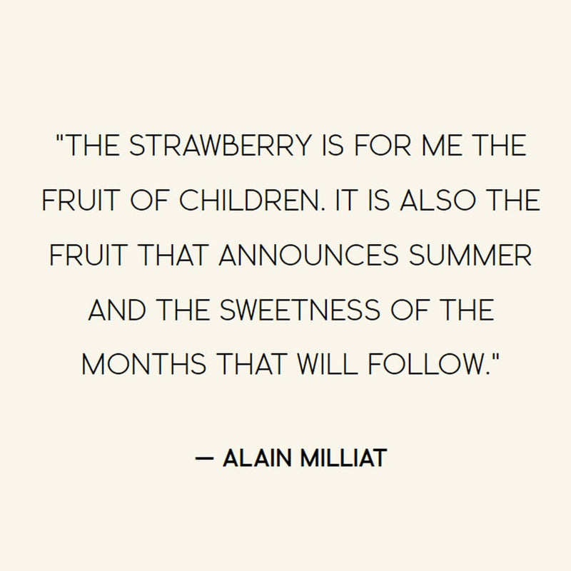 Alain Milliat Sengana Strawberry Nectar In Glass Bottle, 200 ml