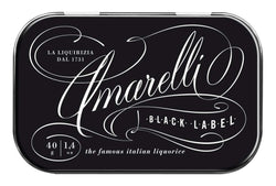Amarelli Pure Liquorice Extract Black Label 40g Pack of 2