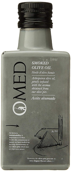 O-Med Olive Pit Smoked Arbequina Extra Virgin Olive Oil 250 ml