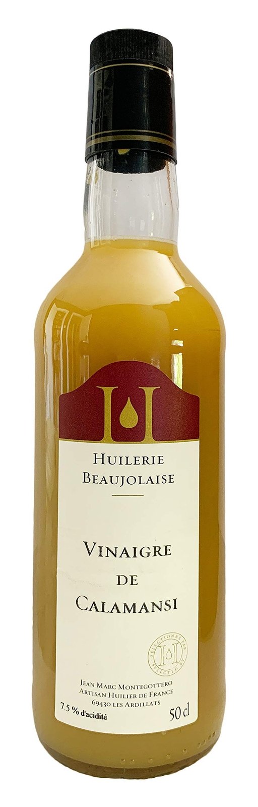 Huilerie Beaujolaise Vinaigre De Citron (Lemon and Calamansi Vinegar) 16.9oz - Beauty and Blossom
