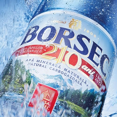 Borsec Mineral Water, 50.7 Fl Oz (Pack of 6)
