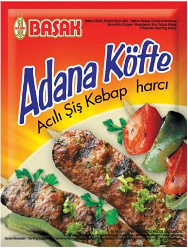 Basak, Adana Kofte, Acili Sis Kebap harci Spices, 3 pack of 65g each pouch
