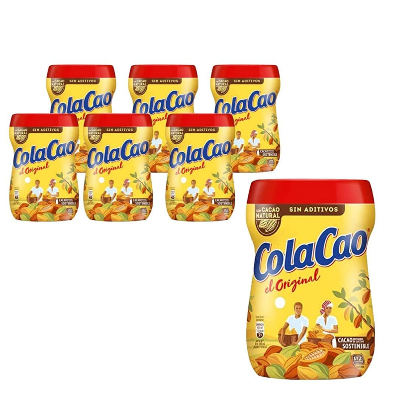 Original Cola Cao Chocolate Drink Mix 6 Pack