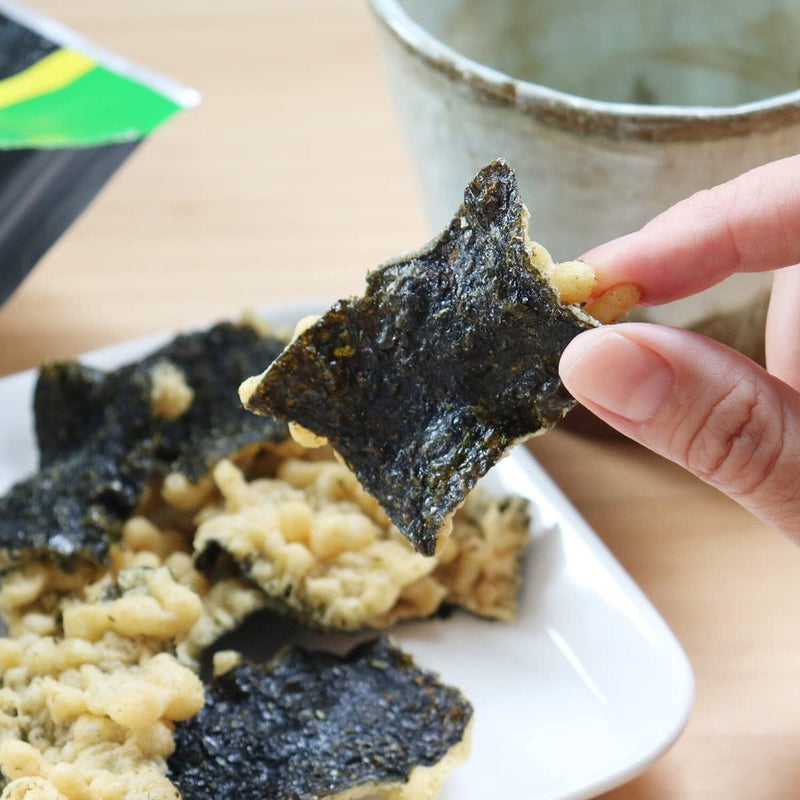 NORITEN Japanese Snacks Tempura Seaweed Snacks Made in Japan (Wasabi, 10.58OZ)