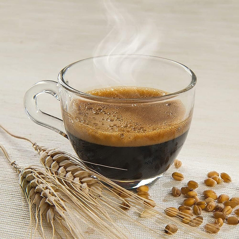 Crastan 1870 Instant Barley Coffee Substitute 17.5 oz. (500g) Roasted Ground Barley - Orzo Pupo Macinato - Grain Coffee Substitute - Mugicha, Boricha, Damaicha, Cevada - Orzo Solubile - Tea Beverage