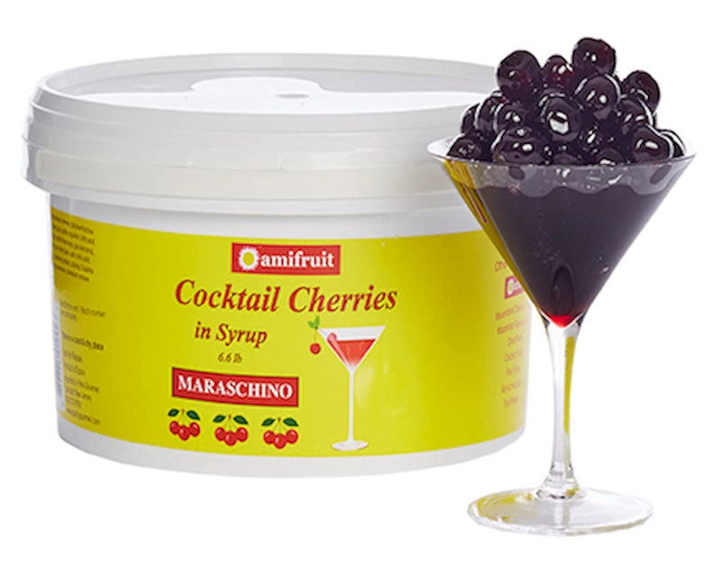 Amifruit Maraschino Premium Cocktail Cherries in Syrup