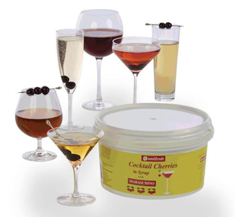 Amifruit Maraschino Premium Cocktail Cherries in Syrup