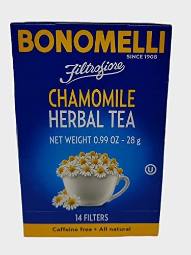 Bonomelli - Filtrofiore Chamomile Herbal Tea, (2)- 14 pc. Pkgs.