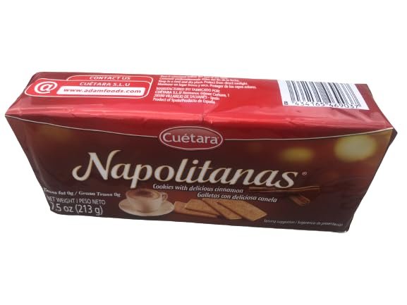 Cuétara. Napolitan Biscuit With Delicious Cinnamon, 7.5 Ounce (213g)
