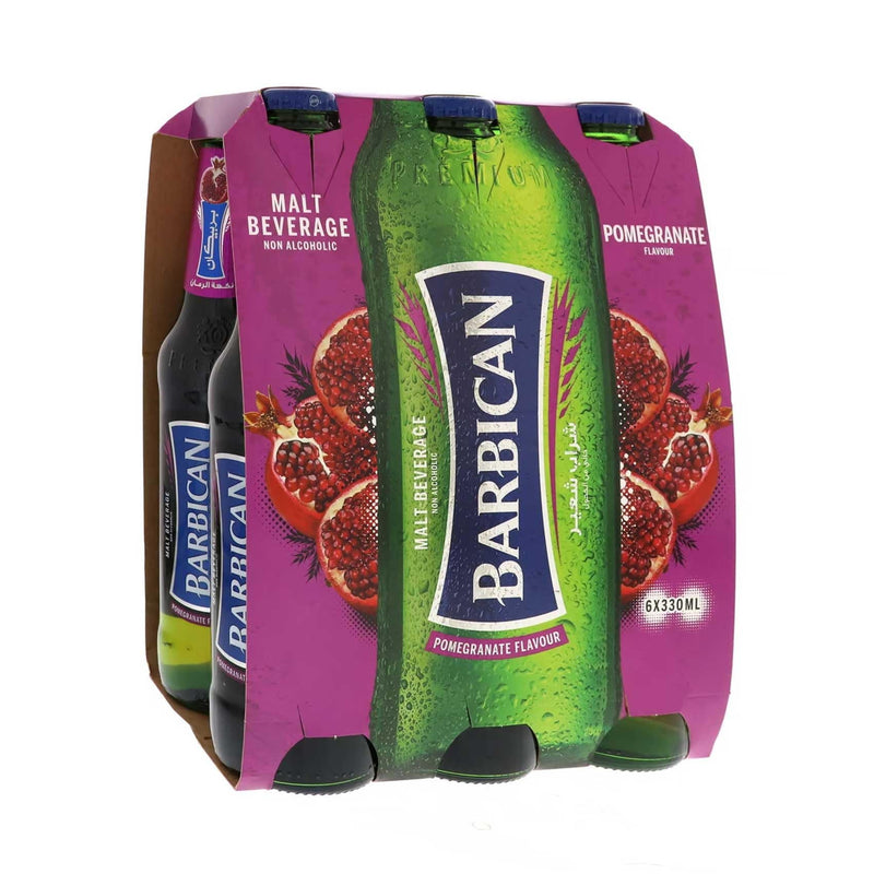 Barbican Pomegranate Non-Alcoholic Drink 11.1 fl. Oz, 6 pack