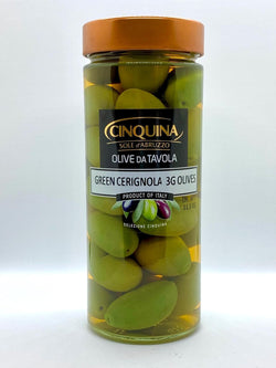 Cinquina Green Cerignola 3G Olives