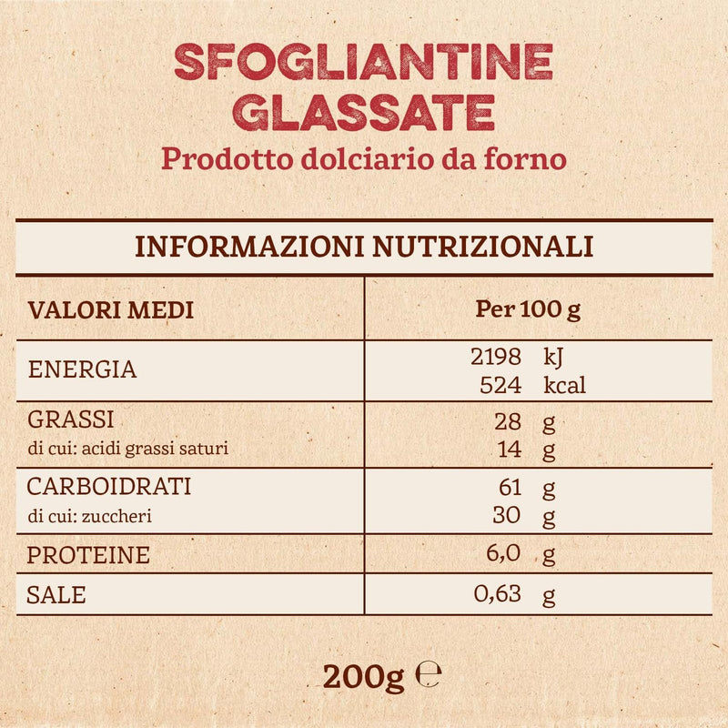 Forno Bonomi Sfogliatine Glassate, 7 oz