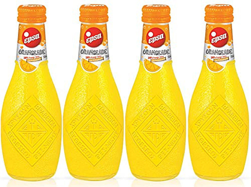 EPSA 4 Pack, 7.8oz each (Carbonated Orangeade)