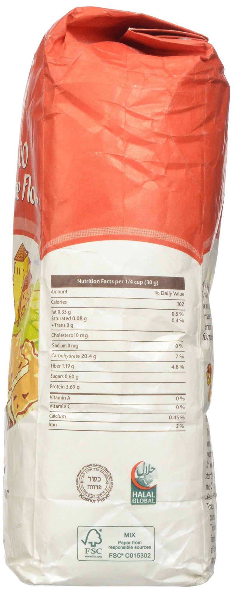 Italian 00 All Purpose Flour by Molino Grassi (2.2 pound)