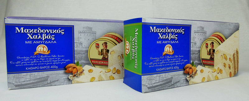 Macedonian Halva with Almonds 400 Gr / 14.1 Oz Pack Of 2