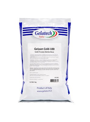 Gelpan Cold 100 Gelato Base Cold process neutral 2.2 lb bag