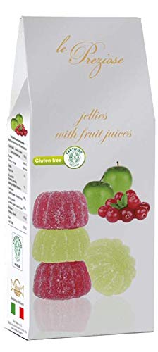 Le Preziose Italian Fruit Jelly Sweets with Fruit Juice 7.9oz