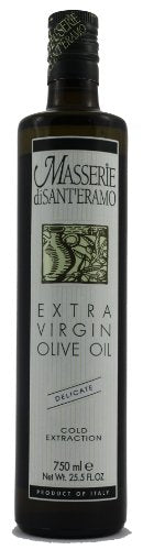 Masserie di Sant'Eramo Delicate Italian Extra Virgin Olive Oil, 750ml (25.5oz)
