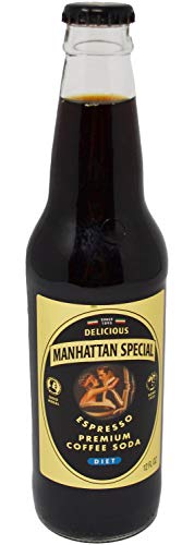 Manhattan Special - Premium Coffee Soda - 12 oz (6 Glass Bottles) - Beauty and Blossom