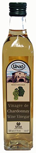 Unio Chardonnay White Wine Vinegar 500ml (17 oz) Bottle by Unio