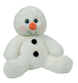 Cuddly Soft 16 inch Stuffed White Snowman...We Stuff 'em...You Love 'em! - Beauty and Blossom