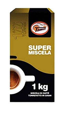 Torrisi Super Miscella Espresso Beans From Catania Italy 1 Kilo 2.2 Pounds (Whole Beans)
