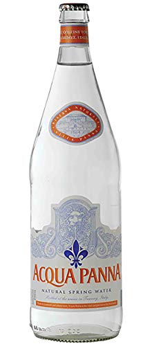 Acqua Panna - Natural Spring Mineral Water - 1 L (6 Glass Bottles)