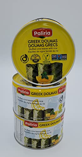 Palirria Greek Dolmas, 14 Ounce Cans (Pack of 3)